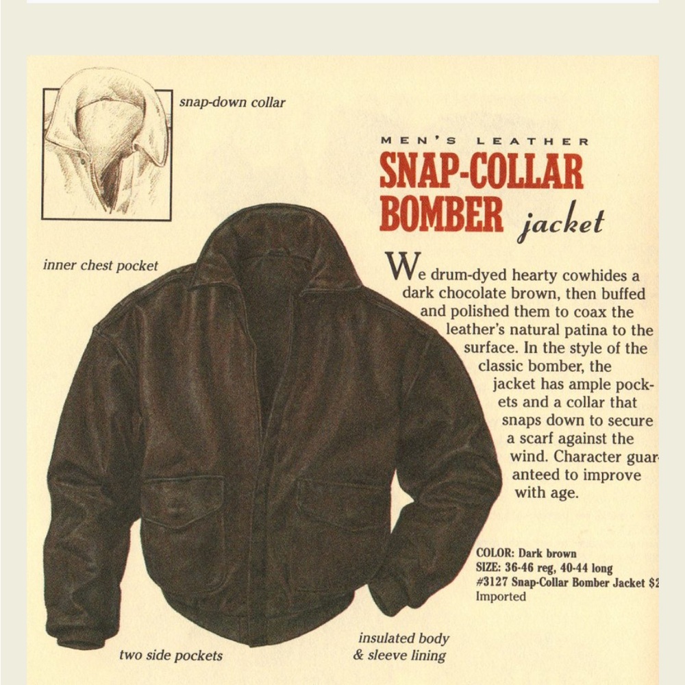 Vintage BANANA REPUBLIC SAFARI & TRAVEL Thick Leather Bomber Jacket Black Sz 44 - Picture 5 of 13